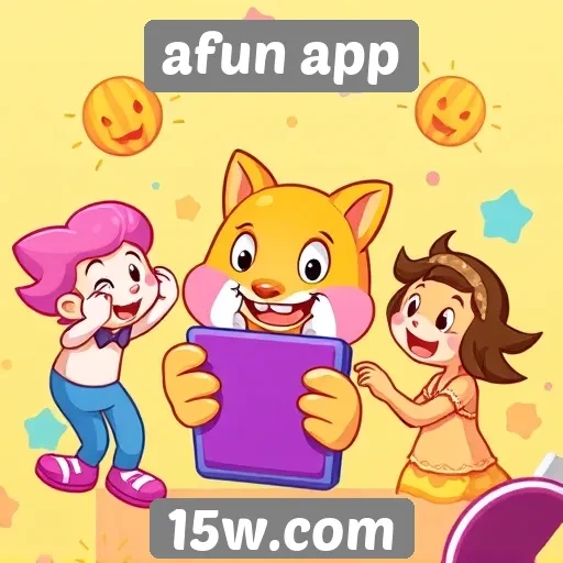 Funcionalidades exclusivas do site afun app